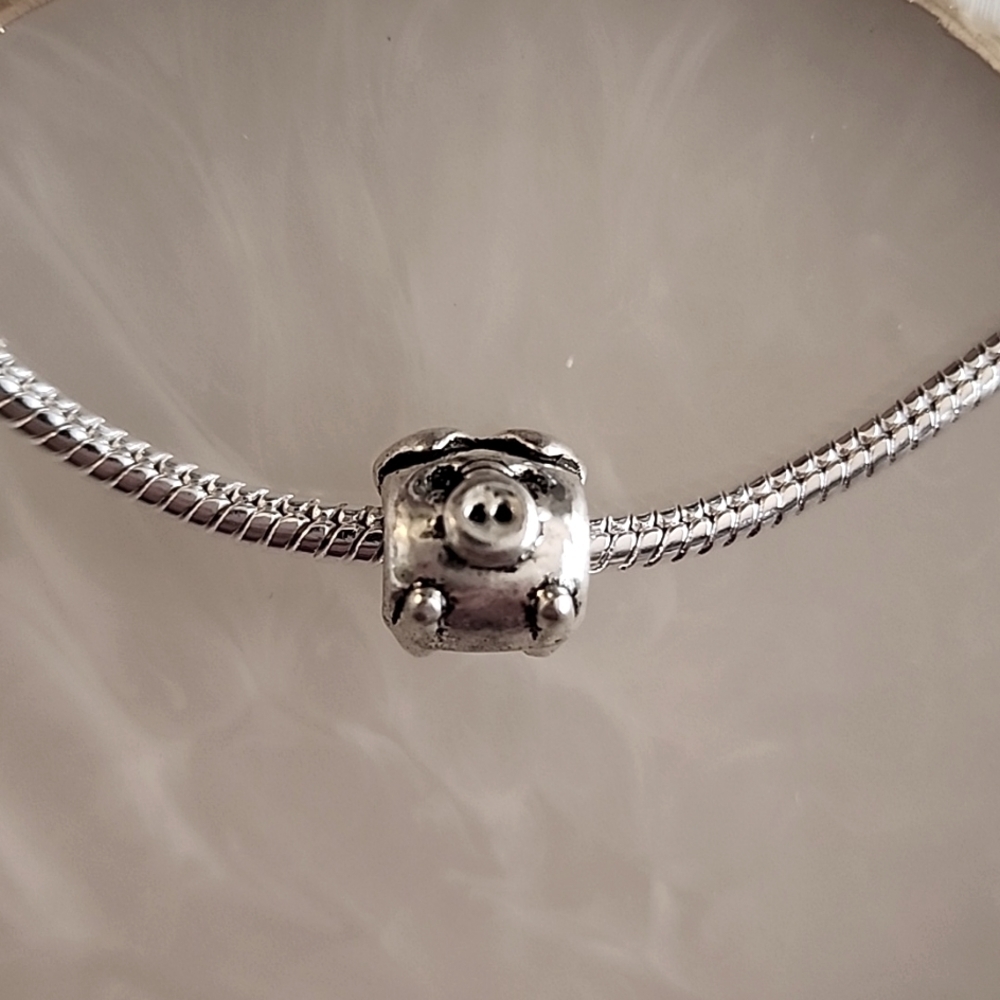 Pig Charm for European Style Bracelets Fits Pandora Systems
